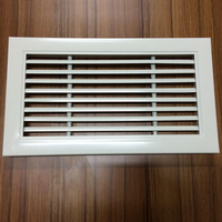 Grille de déflecteur d'air en alliage d'aluminium moderne pour CVC, grille en nid d'abeille réglable pour sortie et retour d'air de climatisation