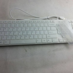 908 Chocolate Keyboard 61 <b>Keys</b> <b>USB</b> Wired Membrane With Keyboard Cover For Desktop Use - Product Image 5