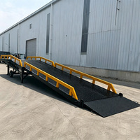 Plateforme logistique d'entrepôt pour le déchargement de marchandises sur camions, rampe de chargement de conteneurs de 11 m, pont de chargement mobile de 6 à 15 tonnes