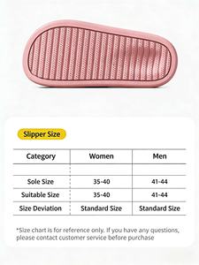 Pantuflas de Baño Antideslizantes y Transpirables, Estilo Pareja, para Interiores/Exteriores, de Secado Rápido, para Verano, de EVA, Punta Abierta, Modernas - Product Image 6