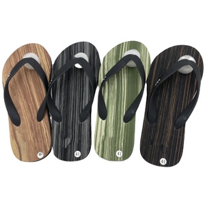 Summer <strong>Soft</strong> Wood Grain Eva Foam Men Slipper <strong>Flip</strong> <strong>Flops</strong> - Product Image 6