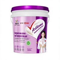 Pintura Inorgánica Nano para Paredes Exteriores, Revestimiento de Látex Impermeable para Mampostería, Aplicación por Pulverización, Líquido