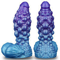 Dildo Griffe de Dragon Fantaisie avec Ventouse, Pénis en Silicone à Particules, Stimulation du Point G, Jouet de Masturbation Réaliste en Forme d'Animal