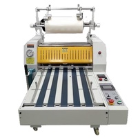 Machine à plastifier entièrement automatique de rouleaux de papier A2 A3 de 520mm avec alimentation en air automatique et découpe automatique