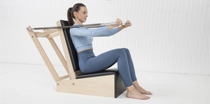 Chaise EXO pour apprendre le Pilates 60 types d'exercices de Pilates chaise bébé idéale pour renforcer la récupération des blessures au dos - Product Image 5