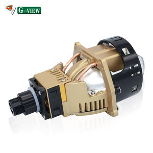 Faros LED automotrices Bi-LED Proyector Lente Aftermarket Auto Light Retrofit Kits H4 H7 9005 9006 Bi LED Proyector Faro - Product Image 4