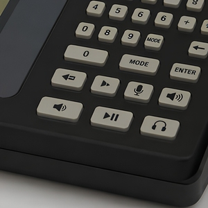 Console éducative numérique en plastique, clavier d'<span class=keywords><strong>apprentissage</strong></span>, dispositif d'affichage, équipement de formation scolaire, modèle GD3110B, Shaanxi, Chine - Product Image 4