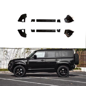 Kits de carrosserie extérieure de haute qualité pour voiture, édition noire brillante, pare-chocs avant et arrière, protection des angles des portes pour le nouveau Defender 110 <span class=keywords><strong>2022</strong></span> - Product Image 4