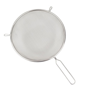 304 acier inoxydable à manche court deux oreilles passoire cuisine métal filet à frire <span class=keywords><strong>hôtel</strong></span> ligne vidange passoire pour Hot Pot soja passoire - Product Image 5