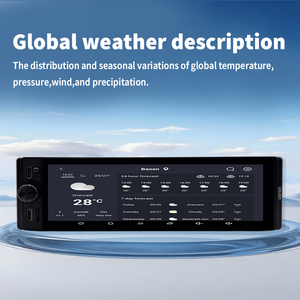 Radio para Auto Android <span class=keywords><strong>de</strong></span> 6.28'' 64G 32G 1Din, Autoradio Android con CarPlay/Android Auto Inalámbrico, GPS, WIFI, DSP, BT, <span class=keywords><strong>Pantalla</strong></span> Incell, Estéreo - Product Image 3