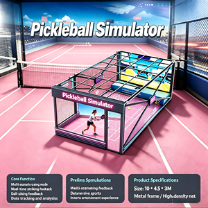Simulador de Pickleball Inmersivo para Interiores, Simulador Deportivo para Clubes y Negocios Comerciales - Product Image 2