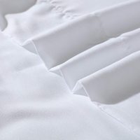 Parure de Draps d'Hôtel en Microfibre Luxe Douceur 1800 Fils, Bonnets Profonds, Ensemble 4 Pièces pour Usage Hôtelier