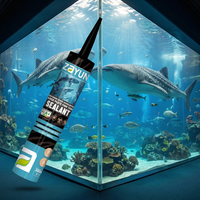 Scellant en silicone durable résistant aux températures, étanche à l'humidité, scellant spécial pour aquariums commerciaux, bassins à poissons, éléments aquatiques