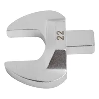 Clé à molette ouverte argentée 8-32mm, clé à insertion 9x12mm, en acier au chrome-vanadium, outil de torsion métrique pour maintenance mécanique