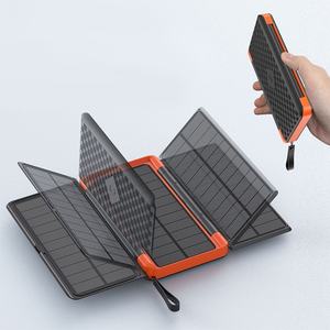 Panel Solar Portátil para Exteriores, Cargador Inalámbrico, Batería Externa de Gran Capacidad de 20000 mAh - Product Image 2