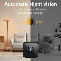 Kamera Mini WIFI Night Vision 1080P Terlaris, Audio Satu Arah, Keamanan Rumah, Ukuran Kompak, Kartu SD MAX 256GB