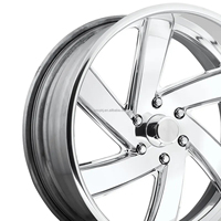 Jantes forgées personnalisées 18 19 20 21 22 23 24 26 pouces roues à six rayons en aluminium chromé pour Oldsmobile Cutlass