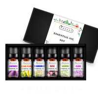 Huiles essentielles parfumées naturelles, ensemble pour diffuseur d'arôme, 5 pièces, 100% Pure, offre spéciale