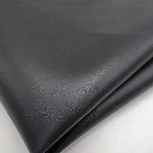Synthetic Shoe Material 1.0mm Thick Nappa Grain Fabric Material Synthetic Artificial Leather PU Leather For Bag Shoe