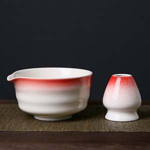Tazón <span class=keywords><strong>Matcha</strong></span> de cerámica tradicional japonesa: tazón de mezcla de porcelana multiusos para té verde y sopa - Product Image 1