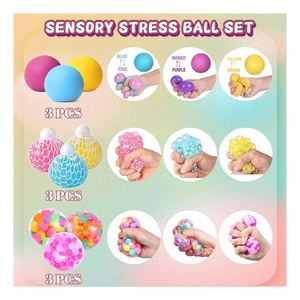 Premium Custom Anti-Anxiety Sensory Fidget <b>Squishy</b> Ball Slow Rising Mochi Ice Cube Stress Relief Toy for Kids and Adults - Product Image 4