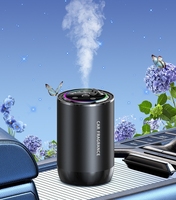 2024 désodorisant de luxe étoile lumière LED Mini désodorisant de voiture électrique diffuseur d'arôme intelligent nouvelle technologie métal frais