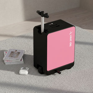 Valise intelligente moderne en PC injecté pour adultes et enfants, durable, avec pédale télescopique cachée, batterie amovible, pratique - Product Image 1