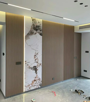 Panneau mural en marbre UV, revêtement décoratif intérieur, imperméable, imitation pierre pour salon, salle de bain, bricolage