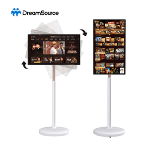 จอภาพพกพาอัจฉริยะ DreamSource ขนาด 32 นิ้ว พร้อมขาตั้งแบบมีล้อ  หน้าจอสัมผัสไร้สาย สมาร์ททีวี สำหรับความบันเทิงภายในบ้าน - Product Image 1