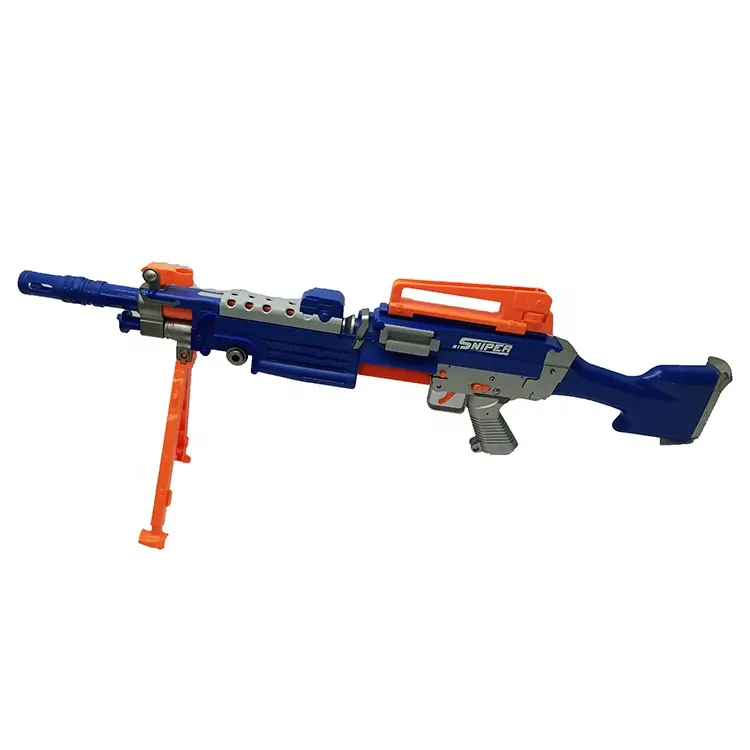 Armas interactivas para niños, juguete electrónico de tiro suave