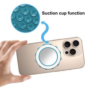 Funda de Silicona Flexible con Soporte Magnético para Teléfono, Agarre Manos Libres, Compatibilidad Universal, Empaque Personalizado - Product Image 3