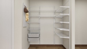 Organizador de armario OEM DIY gratis, cesta extraíble de fábrica de Zhejiang, organizador de almacenamiento de <span class=keywords><strong>ropa</strong></span> para sistema de entrada - Product Image 5