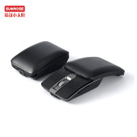 Souris sans fil M8 à double mode avec couvercle coulissant, 6 boutons, optique étanche aux liquides, design ergonomique pour