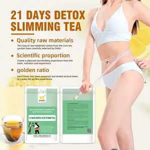 21 Day Sliming Tea Custom Detox Flat Tummy Instant Weight Loss Detox Tea Slim Fit Slimming Tea