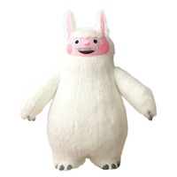 Dessin animé poupée mascotte Animal Performance vêtements accessoires interactifs gonflable neige monstre Costume