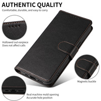 Dompet Kartu Pemegang Kartu Casing Ponsel untuk iPhone 14 12 13 Penutup Ponsel Kulit Magnetik untuk iPhone 15 Plus 16 Pro Max