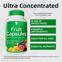 Capsules de superaliments entiers OEM/ODM pour soutenir l'immunité et la santé intestinale, complément nutritionnel naturel pour femmes et hommes