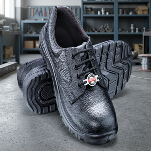 <b>Black</b> Safety Shoes Protective Work <b>Sneakers</b> Lace Up Industrial Footwear for Factory Workshop - Product Image 3