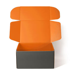 Boîte cadeau en carton ondulé rose personnalisée pour sérum de soin de la peau, emballage de courrier en papier durable, boîte logistique - Product Image 4