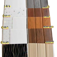 Panneau de plafond en PVC sur mesure, panneau de plafond en plastique pour projet de construction
