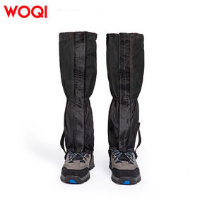 Guêtres de neige Woqi noires 48x55cm, imperméables, pour la randonnée, l'alpinisme et le ski - Product Image 2