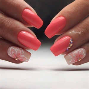 <span class=keywords><strong>Uñas</strong></span> Postizas Acrílicas <span class=keywords><strong>Cortas</strong></span> con Puntos <span class=keywords><strong>de</strong></span> Polka Naturales, Ideales para Niñas <span class=keywords><strong>de</strong></span> 9 Años - Product Image 3