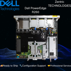 Servidor en Rack Dell PowerEdge R260 1U con Procesador Intel Xeon E-2400, Memoria DDR5 ECC, Solución de Servidor Empresarial para Pequeñas y Medianas Empresas - Product Image 4