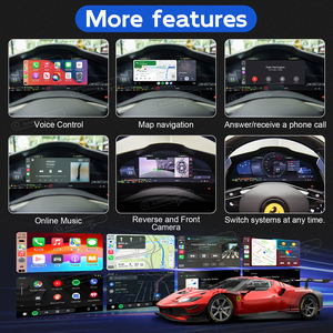 296 GTB GTS GT3 Speciale-อัปเกรดไร้สาย Apple CarPlay Android ถอดรหัสอัตโนมัติโมดูลชุดอินเตอร์เฟสสำหรับ Ferrari 296 - Product Image 4