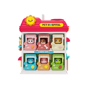 Juego de Médicos de Familia de alta calidad, juguetes de plástico para juego de simulación, herramientas médicas para niños, kits de Juguetes - Product Image 1