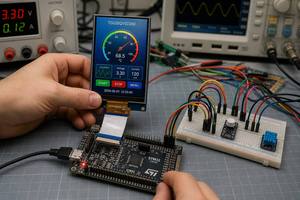Écran LCD TFT IPS TMK 2,8 pouces avec rétroéclairage LED, 240x320 QVGA, 400 nits, interface MCU 8080, ST7789, affichage <span class=keywords><strong>noir</strong></span> normal pour appareil embarqué - Product Image 3