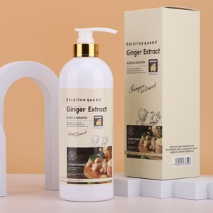Mascarilla Capilar de Jengibre Nutritiva, Reparadora y Suavizante, Crema Acondicionadora Capilar 2 en 1 de Grado Premium, Natural, Orgánica y Herbal - Product Image 1