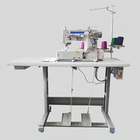 Machine à coudre industrielle à point plat à grande vitesse JUKKY, vente chaude, 3 aiguilles, entraînement direct, point interlock à grande vitesse, pour tissu
