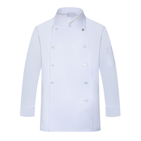Custom Made Pizza Winter Bruin 4x Lange Mouw Keuken Chef Uniform Jas Jas Outfit Restaurants Kleding Dragen