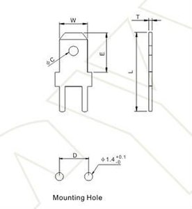 Danh sách mới Chất lượng cao Pitch 2-pin <span class=keywords><strong>PCB</strong></span> vít khối thiết bị đầu cuối kết nối - Product Image 5